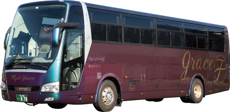 貸切バスの車種 両備バス