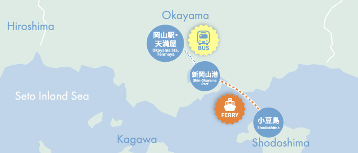 小豆島へのアクセス